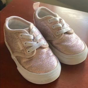 Toddler glitter sneakers